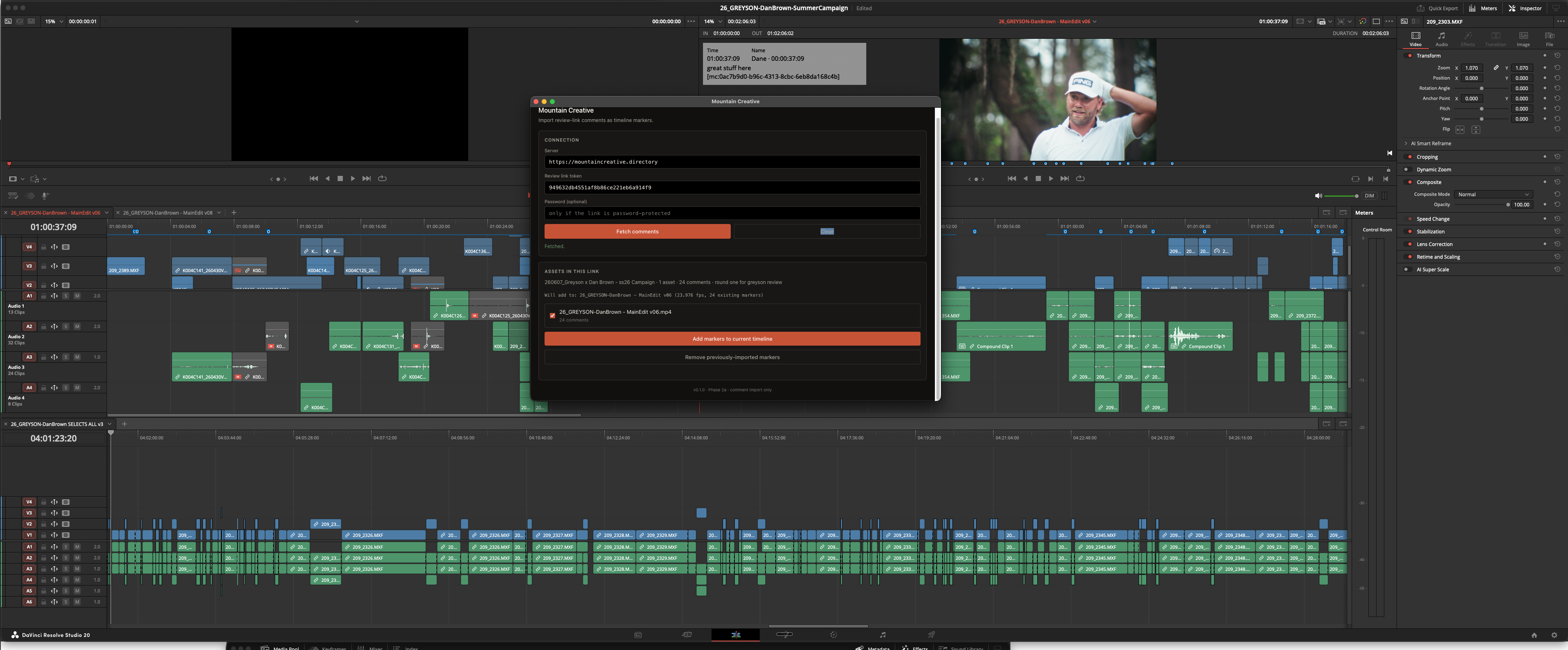 Stay inside DaVinci Resolve